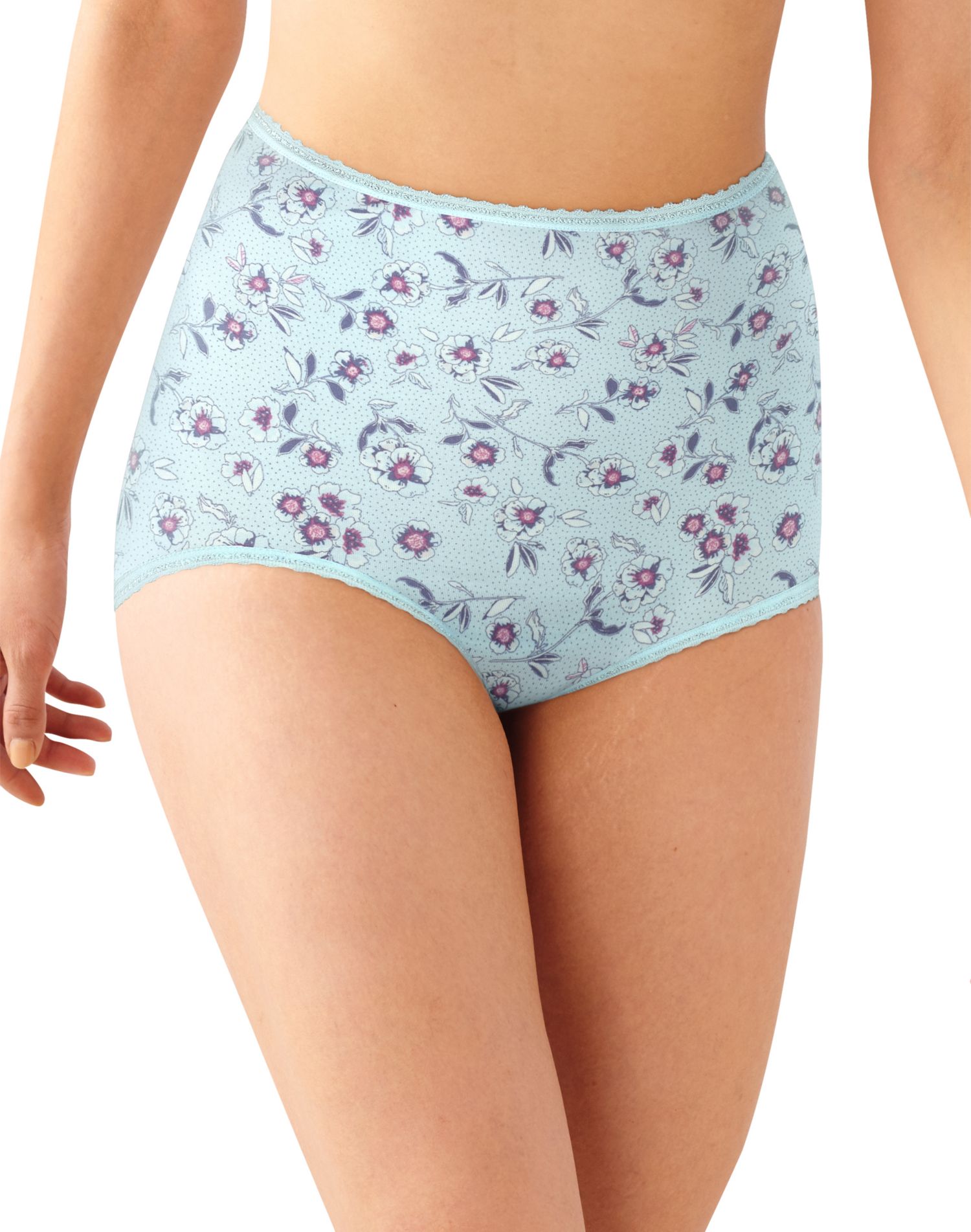 Bali Lacy Skamp Brief Panty, 8-Mocha Mist at  Women's Clothing store:  High Waist Panties