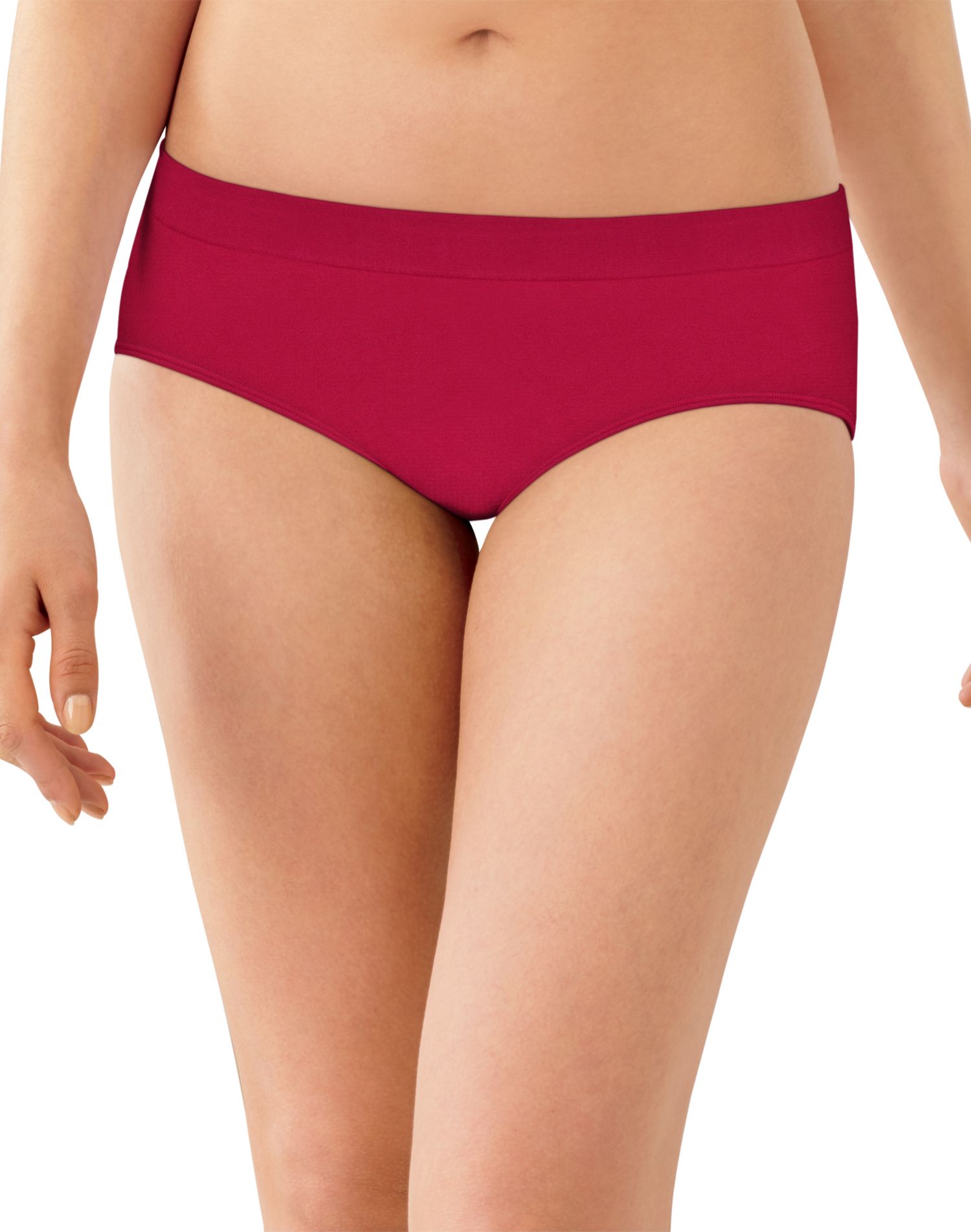 Hanes Womens Fresh & Dry Moderate Period Underwear Bikini 3-Pack