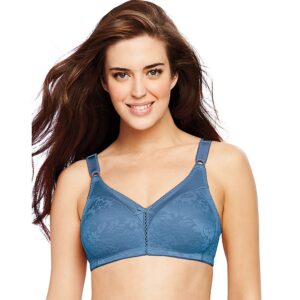 Bali Womens Double Support Lace Spa Back Wirefree Bra