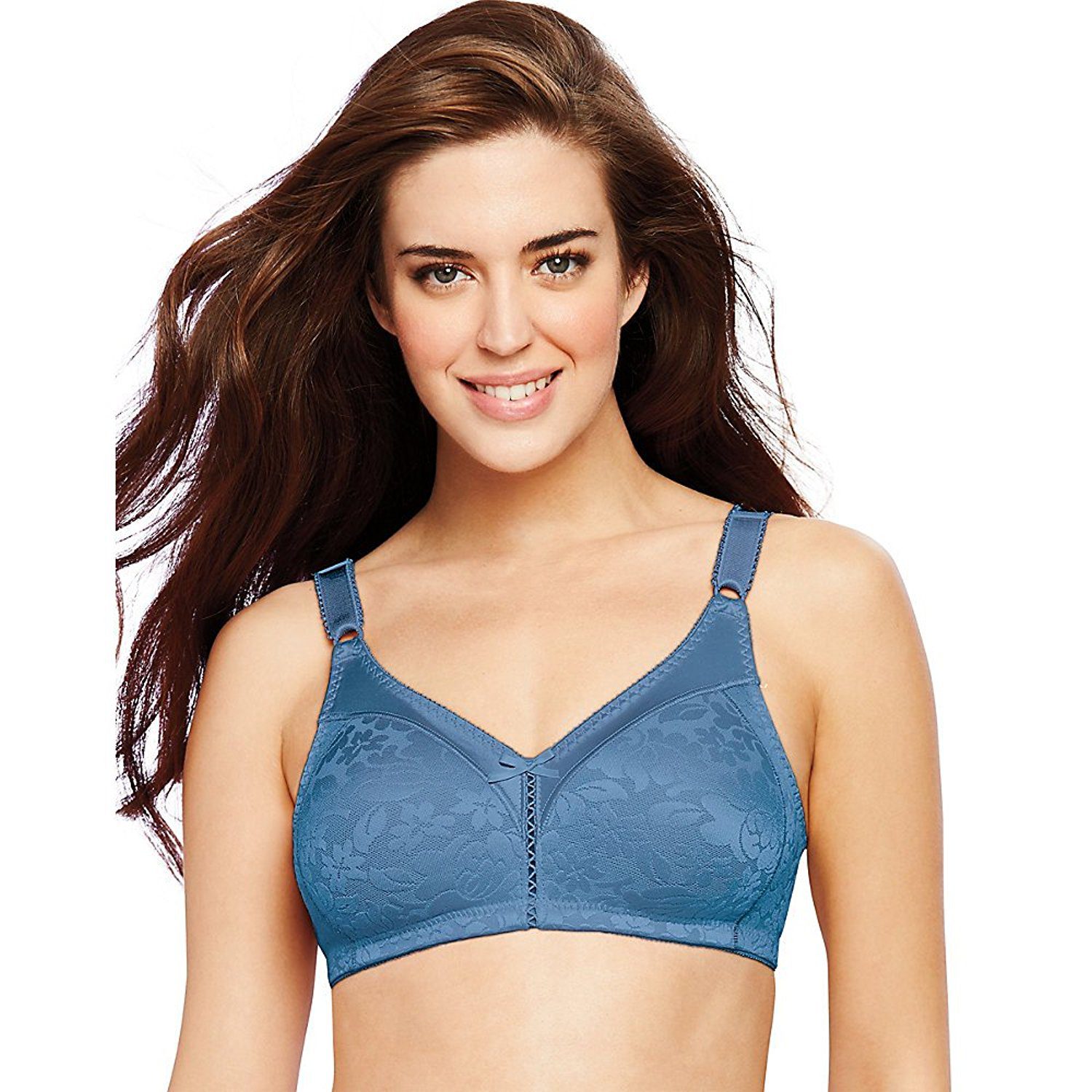 Bali Womens Double Support Cotton Wirefree Bra - Apparel Direct