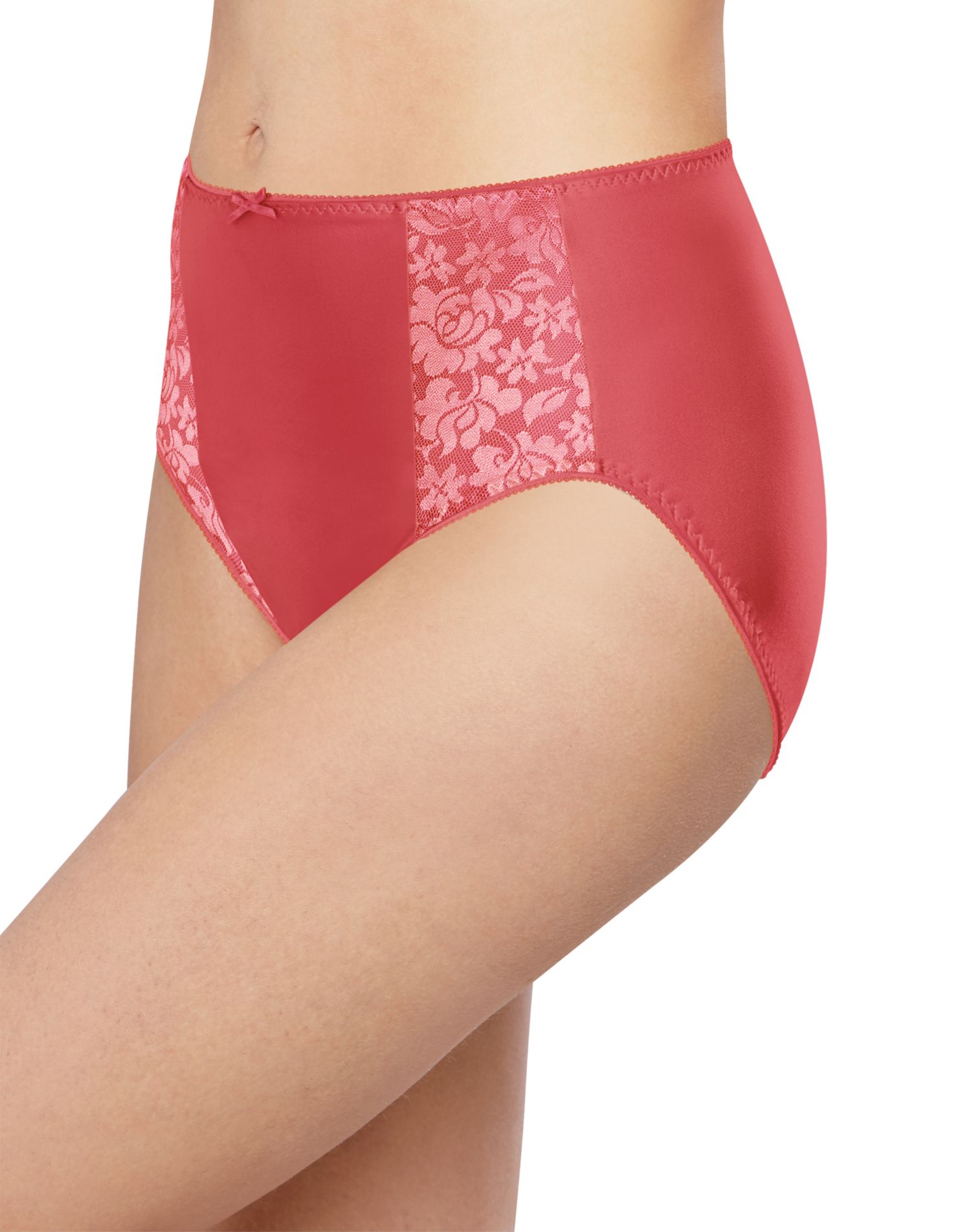 Hanes Womens Nylon Hi-Cut Panties 6-Pack - Apparel Direct Distributor