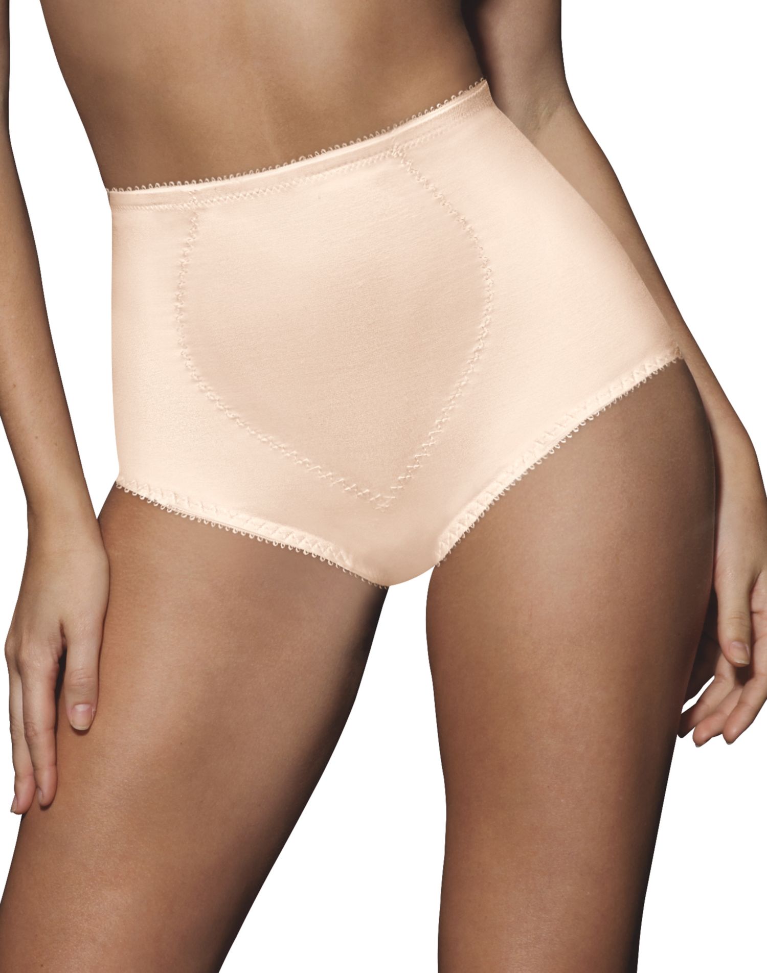 Hanes Shapewear Women's Control 2 Pack Shaping Brief, Light