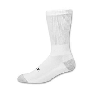 Champion Mens Double Dry Performance Crew Socks, 6-pairs