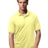 Hanes Mens Cotton-Blend EcoSmart® Jersey Polo
