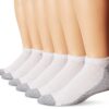 Hanes Mens Cushion No-Show Socks 6-Pack