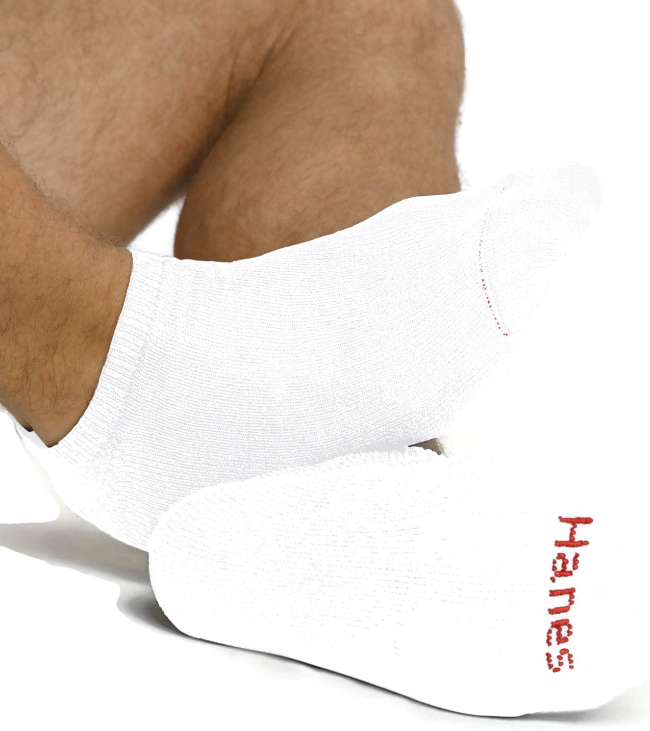 Hanes Women`s 12-Pack Cushion No-Show Socks  