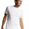 Hanes Mens FreshIQ™ ComfortSoft® White Crewneck Undershirt 6-Pack
