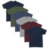 Hanes Mens Soft And Breathable Pocket Tee Assorted 6-Pack