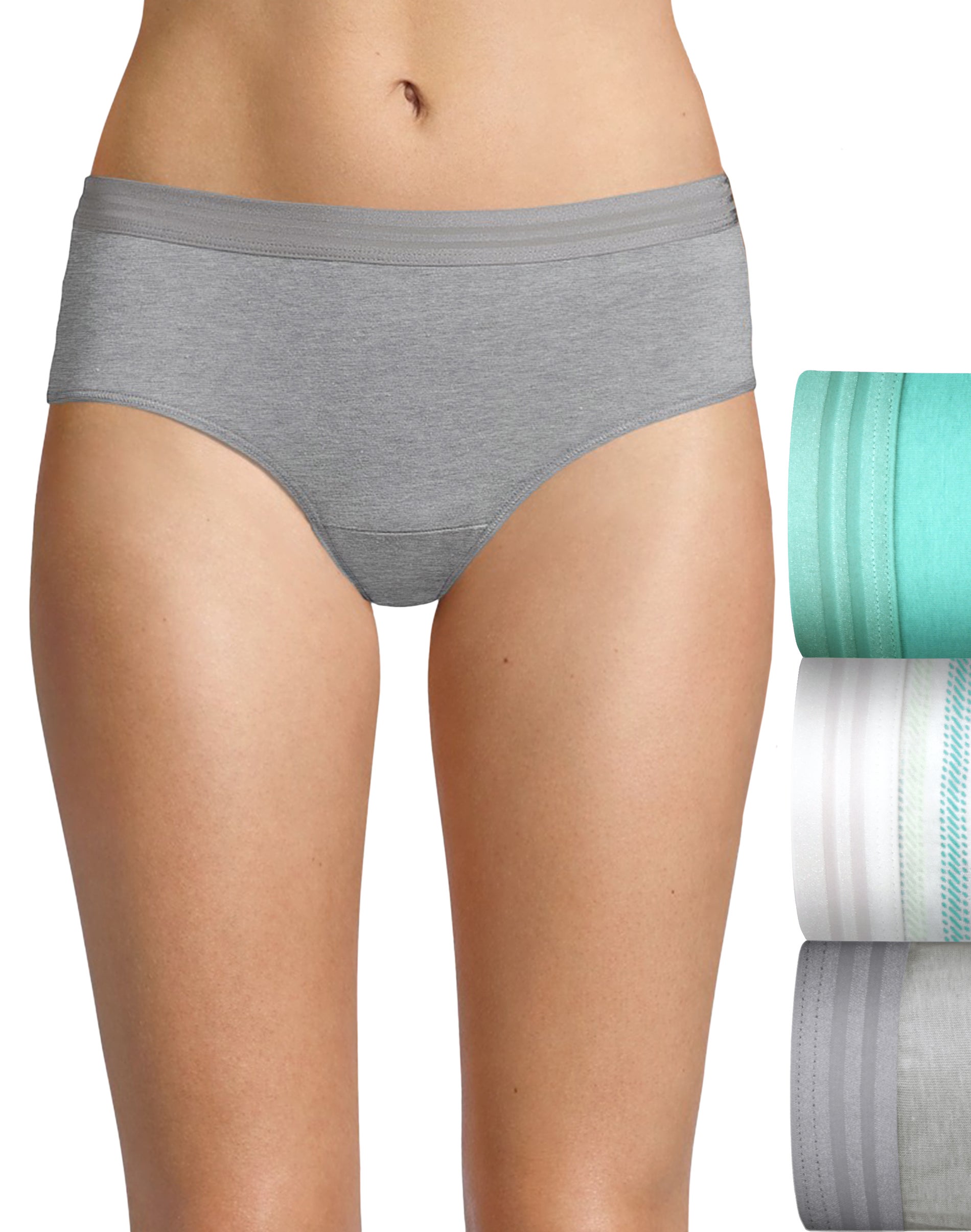 Hanes Womens Ultimate® Comfort Flex Fit® Hipster 4-Pack - Apparel Direct  Distributor