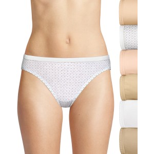 Hanes Womens Ultimate Breathable Cotton Bikini 6-Pack