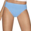 Hanes Womens Ultimate Comfort Cotton Hi-Cut Panties 5-Pack