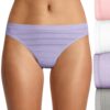 Hanes Womens Ultimate® Breathable Comfort Flex Fit® Thong 4-Pack