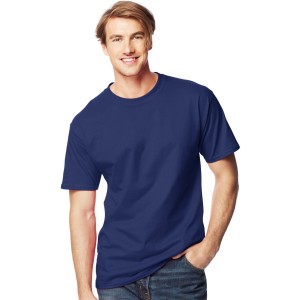 Hanes Mens Tall Beefy-T Crewneck Short-Sleeve T-Shirt LT-4XLT