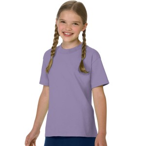 Hanes Kids Authentic TAGLESS Cotton T-Shirt