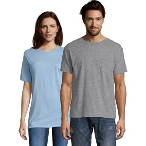 Hanes Mens Authentic Pocket Short-Sleeve T-Shirt