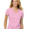 Hanes Womens Essentials Relaxed Fit Short Sleeve V-Neck T-Shirt