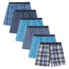 Hanes Mens Woven Boxers 6-Pack