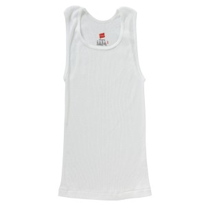 Hanes Boys TAGLESS ComfortSoft Cotton A-Shirt 3-Pack