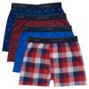 Hanes Boys Ultimate Woven Boxer Brief With ComfortSoft® Waistband 4-Pack