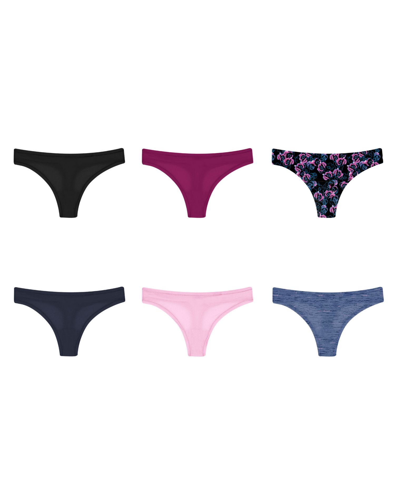 Hanes Womens Women's Comfort Flex Fit Microfiber Brief Panty (Pack of 6) :  : Clothing, Shoes & Accessories