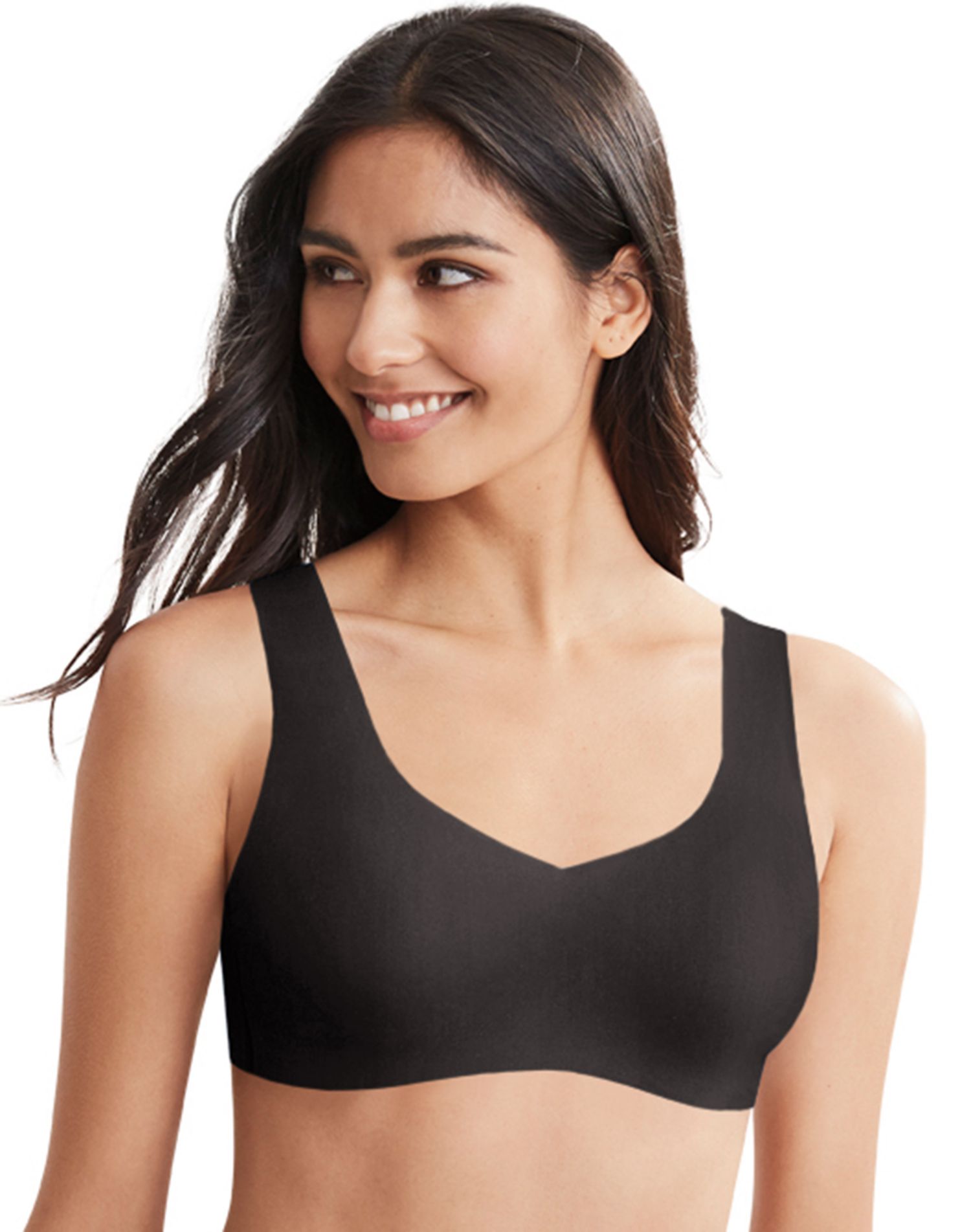 Hanes Women's Ultimate Ultra-Light Comfort Bralette with Lace-Trim  Racerback - Apparel Direct Distributor