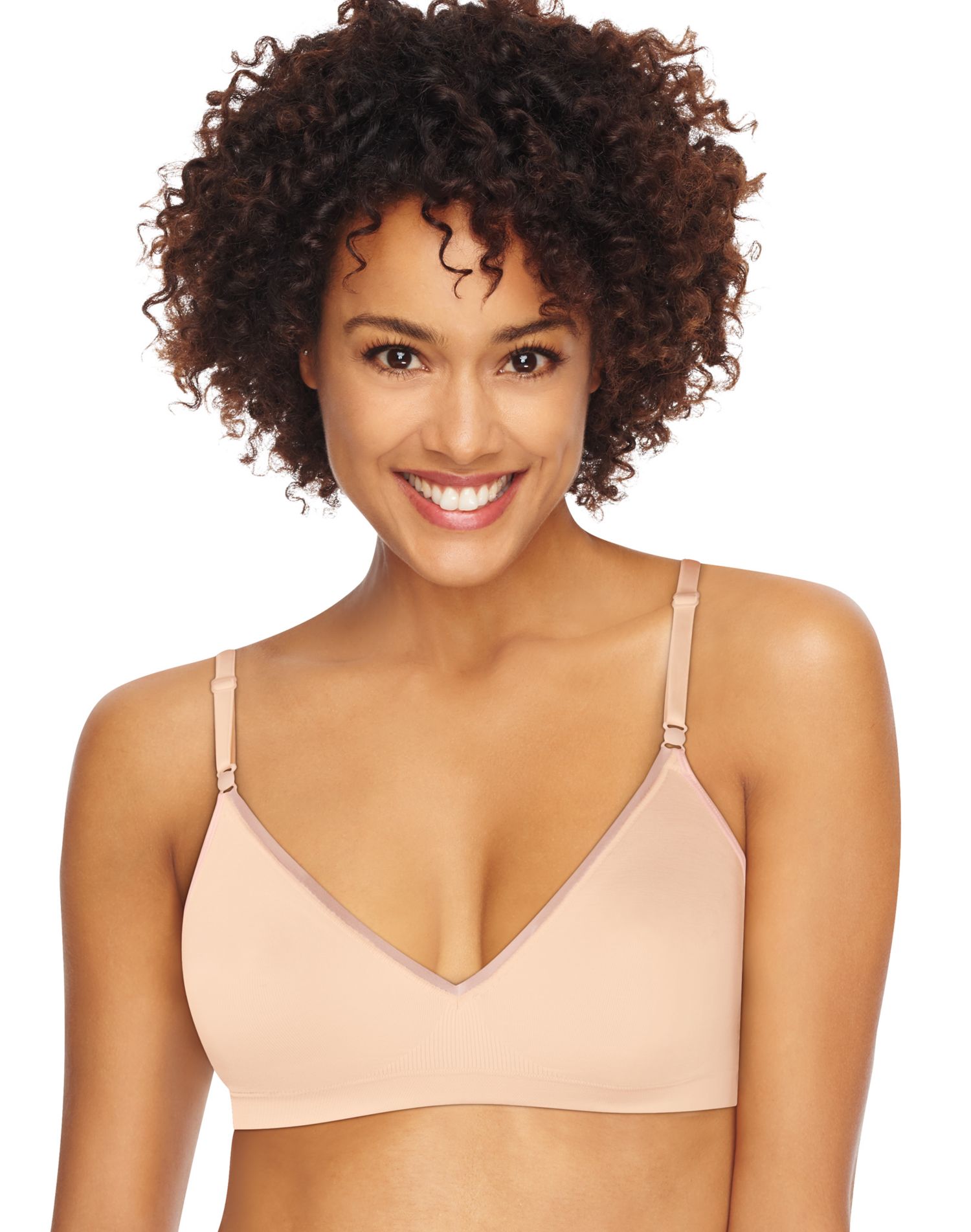 Hanes Womens Comfy Support ComfortFlex Fit® Wirefree Bra - Apparel