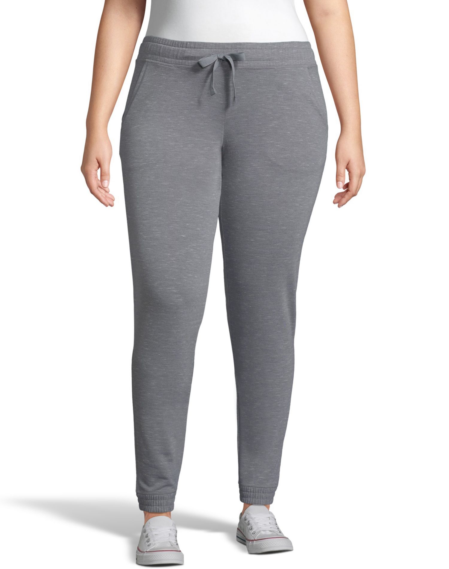 Hanes Womens French Terry Jogger With Pockets - Apparel Direct