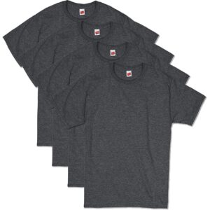 Hanes Mens ComfortSoft Everyday Crewneck T-Shirts 4-Pack