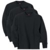 Hanes Kids ComfortSoft® Long-Sleeve T-Shirt 3-Pack