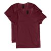 Hanes Womens Nano-T® V-Neck T-Shirt 2-Pack