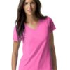 Hanes Womens Nano-T® V-Neck T-Shirt 2-Pack