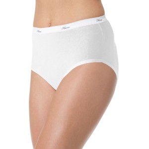 Hanes Womens Cool Comfort No Ride Up Cotton Brief 6-Pack