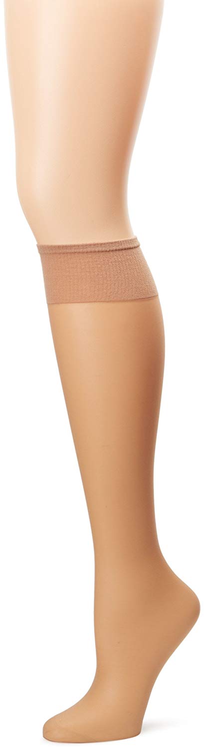 Knee & Thigh Highs  Womens Hanes Hanes Silk Reflections Silky