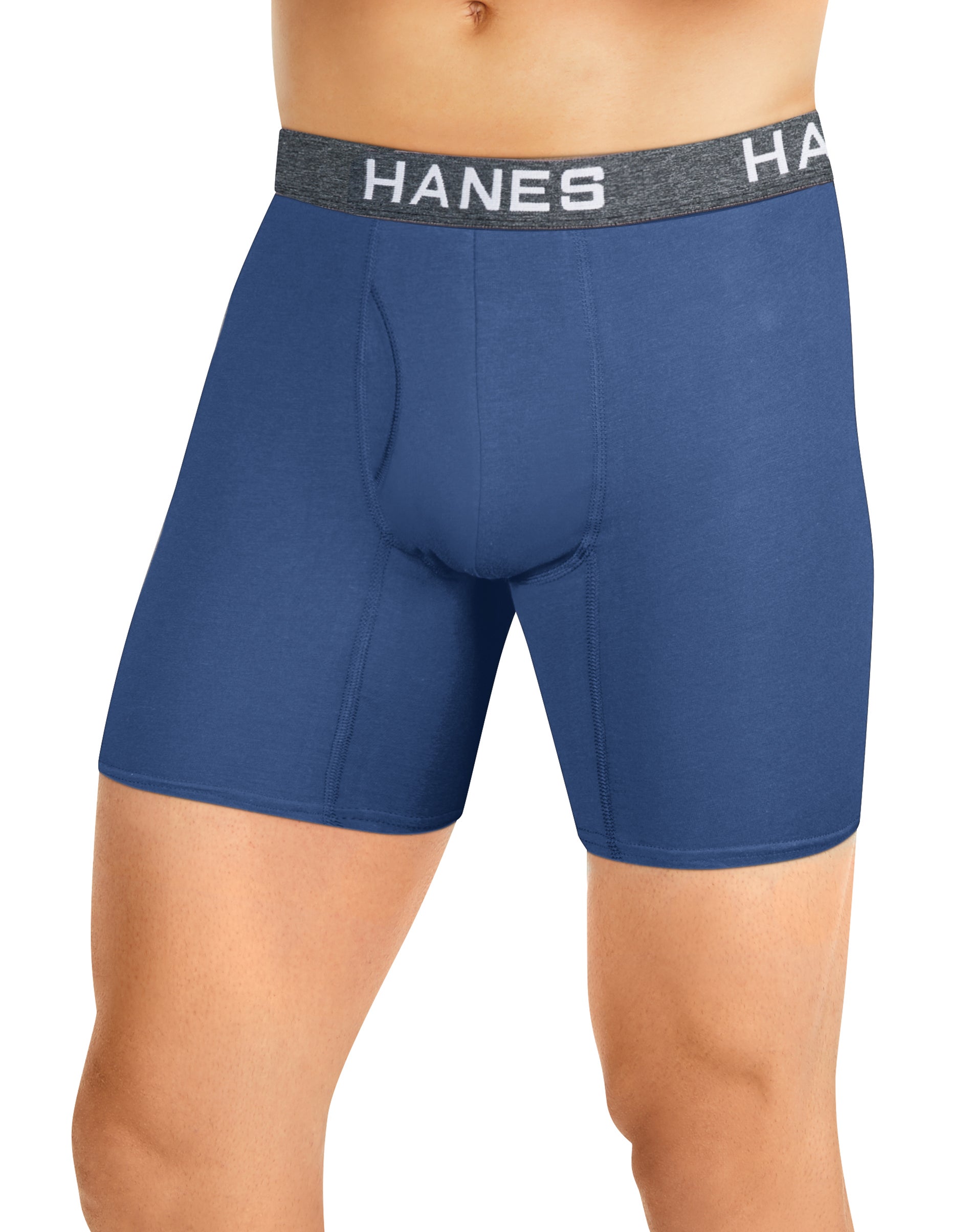 Hanes Mens Ultimate® Comfort Flex Fit® Breathable Cotton Boxer Briefs  3-Pack 2XL - Apparel Direct Distributor