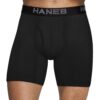 Hanes Mens Ultimate® Comfort Flex Fit® Ultra Lightweight Breathable Mesh Boxer Briefs Assorted Colors 4-Pack