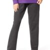 JMS Womens ComfortSoft® EcoSmart® Fleece Open-Hem Sweatpants, Petite Length