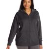 JMS Womens ComfortSoft® EcoSmart® Fleece Full-Zip Hoodie