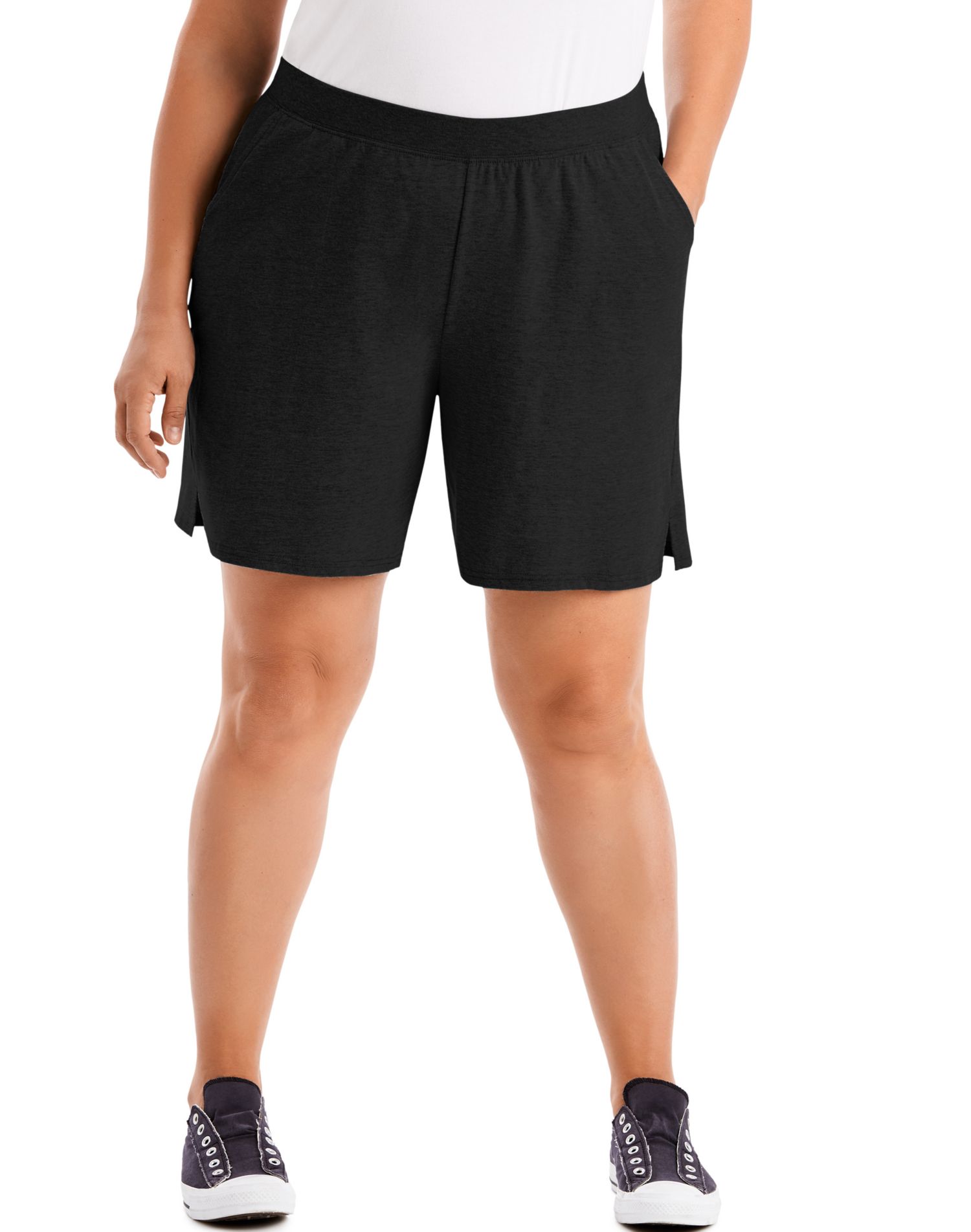 JMS Womens Cotton Jersey Pull-On Shorts - Apparel Direct Distributor