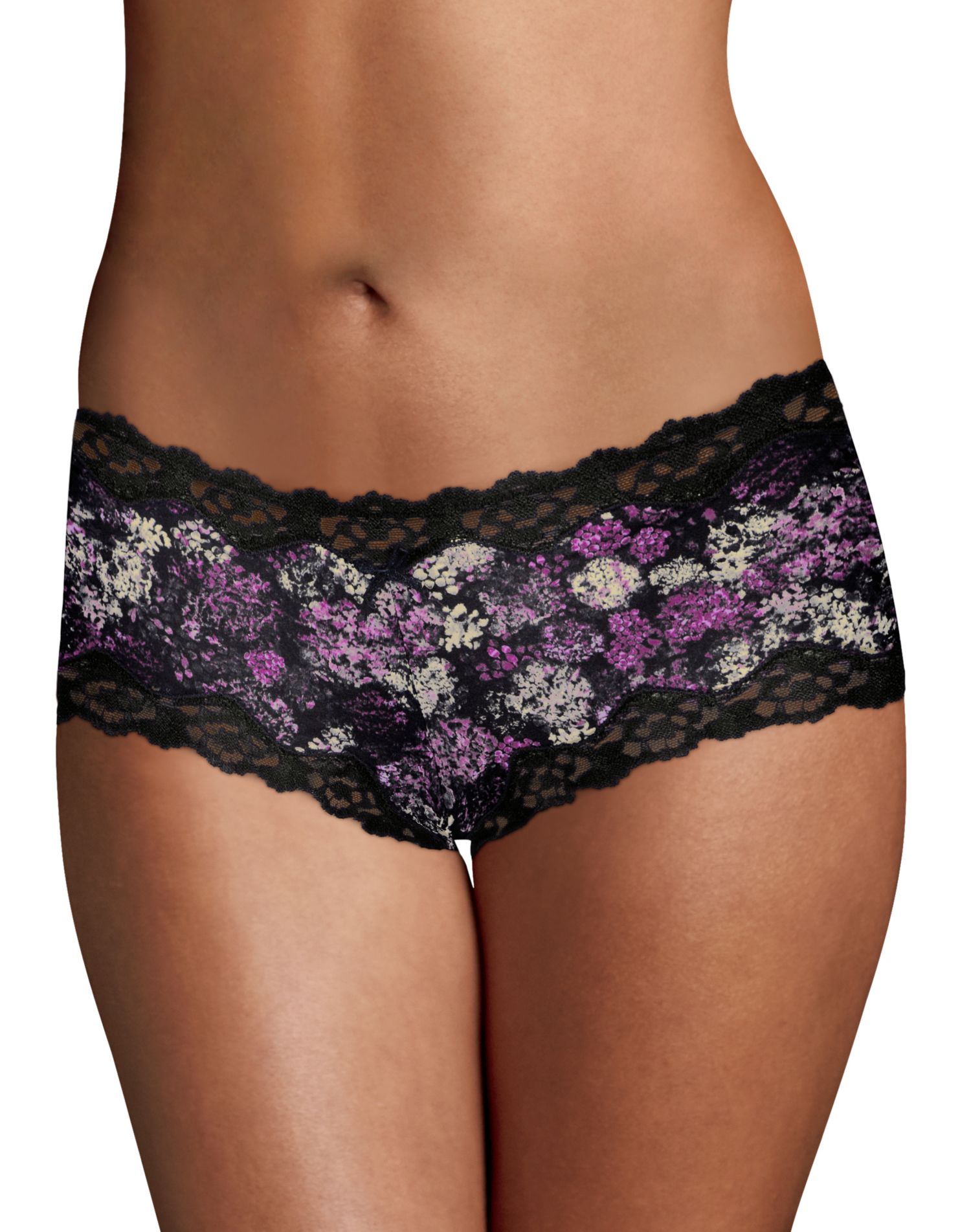 Maidenform Women's Sexy Must Haves Cheeky Hipster 40823, Floral