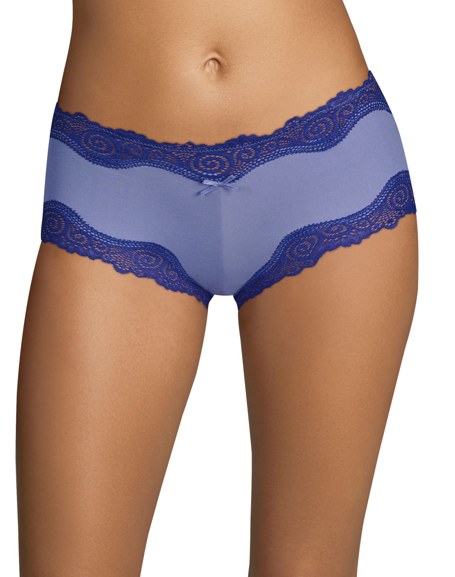 Maidenform Cheeky Scalloped Lace Hipster Panty, Panties, Clothing &  Accessories