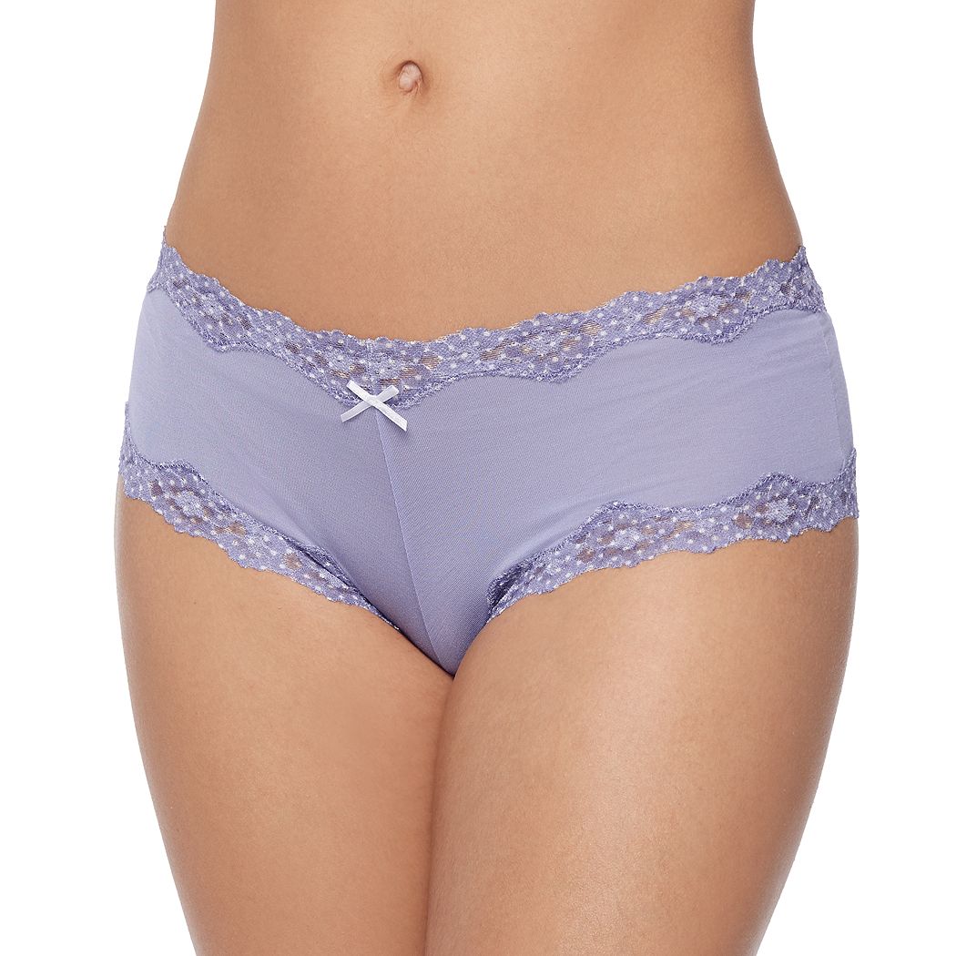 Maidenform DMCLBS Lace Cheeky Boyshort Panties Size L/7 for sale online