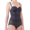Flexees By Maidenform Womens Body Shaper With Built-In Bra & Anti-Static