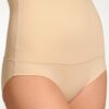 Flexees By Maidenform Womens Fat Free Dressing Firm Control High Waist Brief