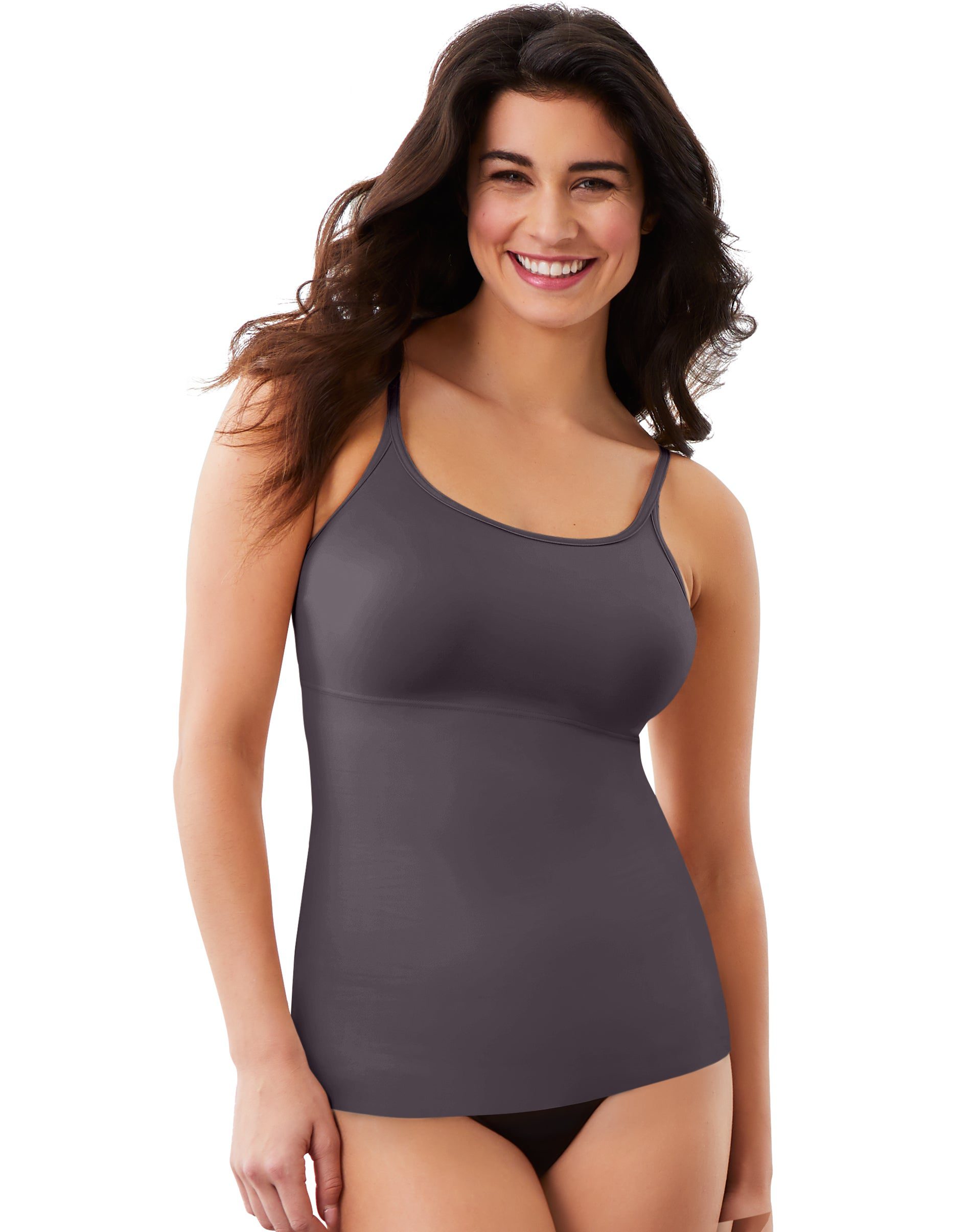 Flexees By Maidenform Womens Fat Free Dressing Long Length Tank