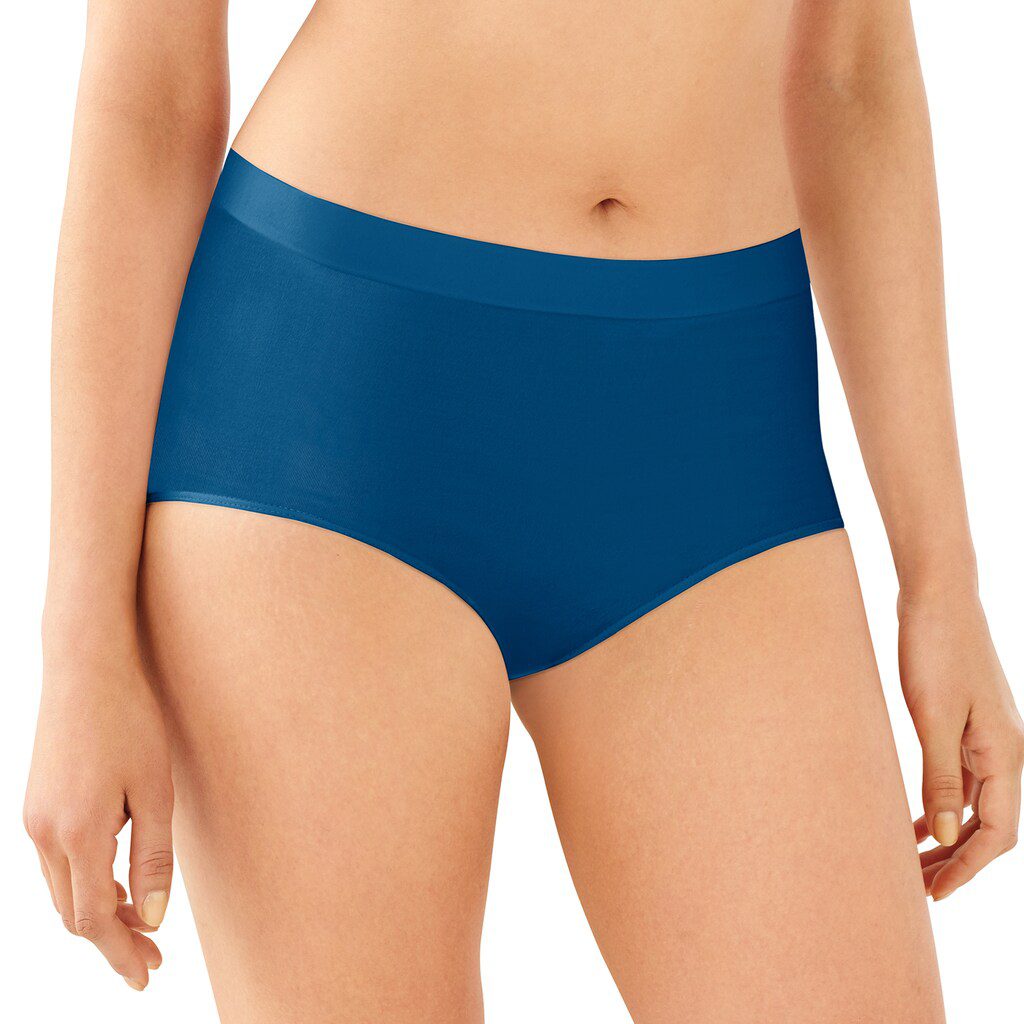 Hanes Womens Fresh & Dry Light Period Underwear Brief 3-Pack - Apparel  Direct Distributor