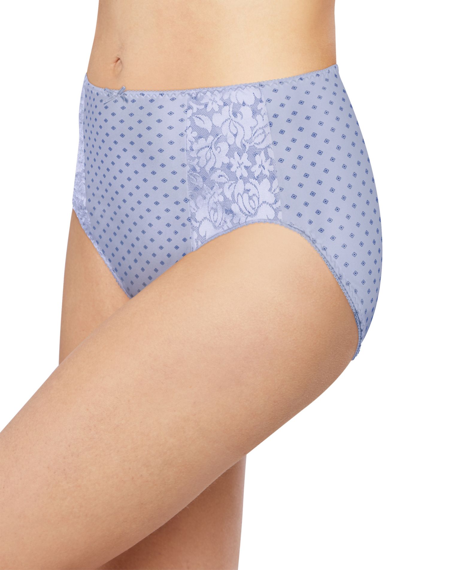 Bali Womens Double Support Hi-Cut Panty 3-Pack - Apparel Direct Distributor