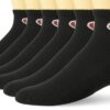 Champion Mens Logo Ankle Socks 6-Pack
