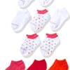 Fruit Of The Loom Girls 10 Pack Everyday Soft No Show Socks
