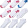 Fruit Of The Loom Girls 13 Pack Everyday Soft Cushioned Low Cut Socks