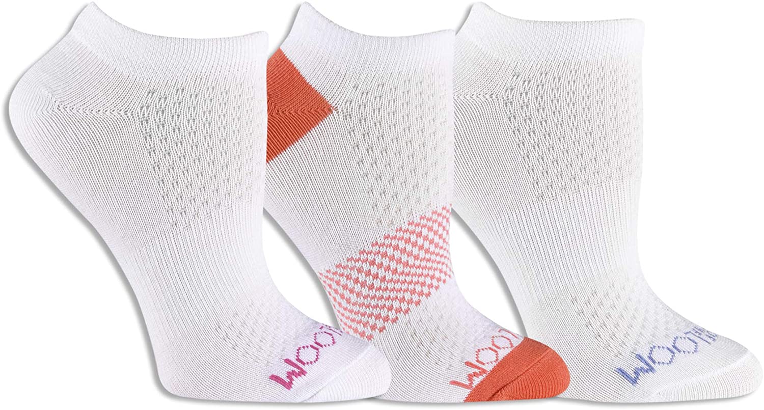 Fruit Of The Loom Womens Breathable Cotton Mesh No Show Socks 3-Packs -  Apparel Direct Distributor